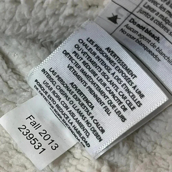 Carhartt Sherpa Fleece Lined Full Zip Hoodie Sweater W Med Warm Gorp Workwear - Picture 12 of 12